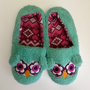 Plush Owl Slipper Shoe